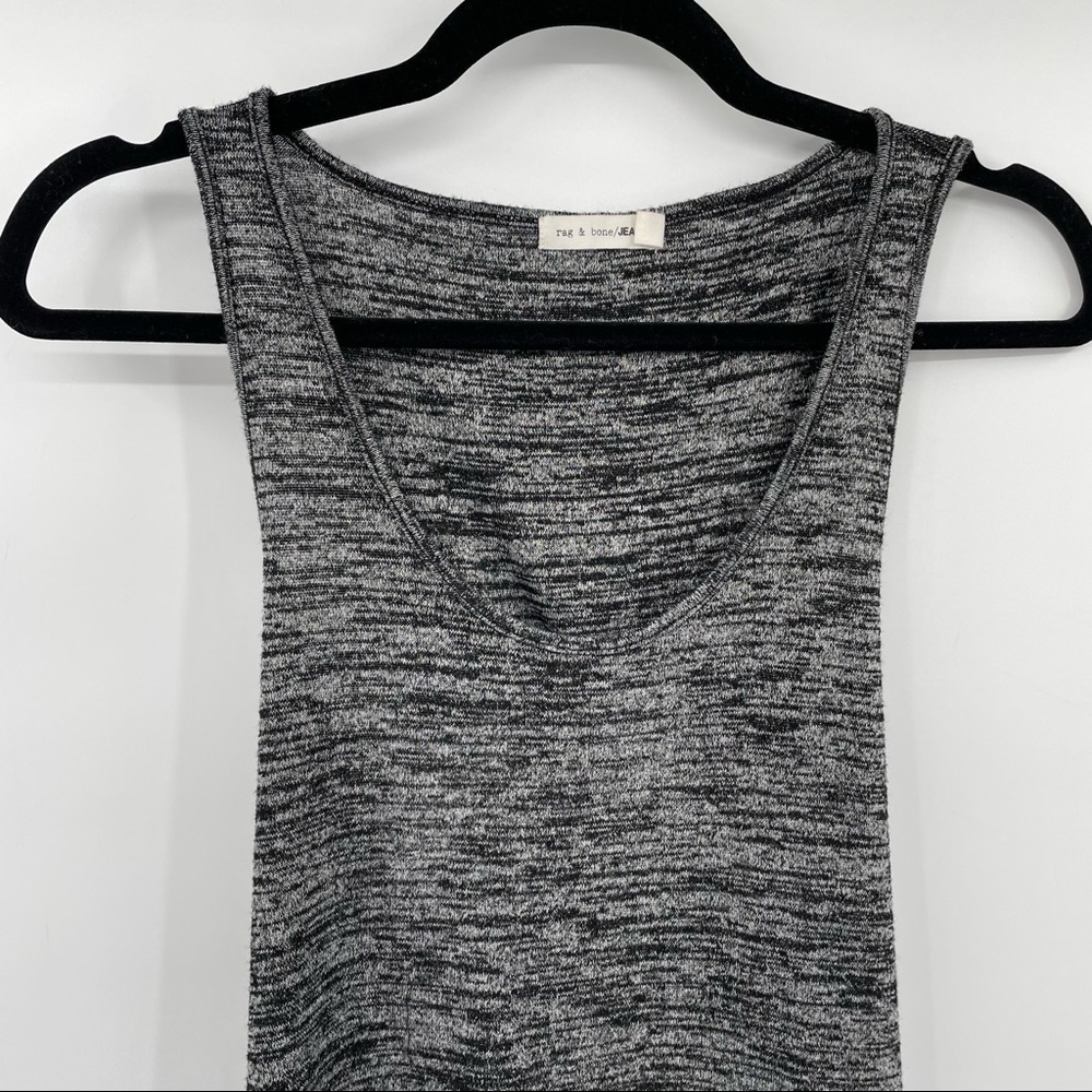 Rag & Bone Dark Gray Knit Tank - Picture 2 of 9